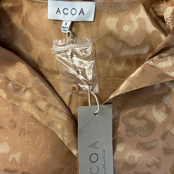 Leopard Print Button Down - Picture 5 of 7